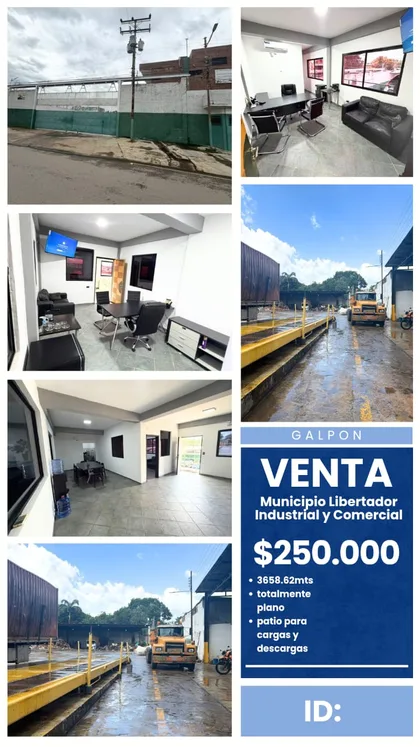 Galpón en Municipio Libertador — USD 250.000