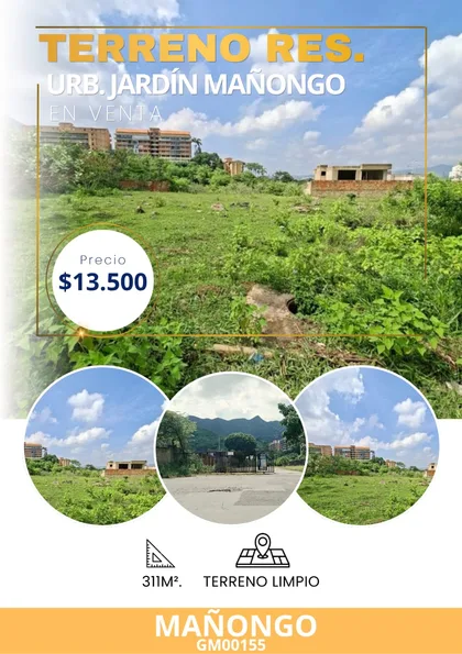 Terreno en Urb. Jardín Mañongo — USD 13.500