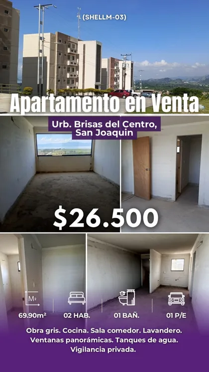 Apartamento en San Joaquin — USD 26.500
