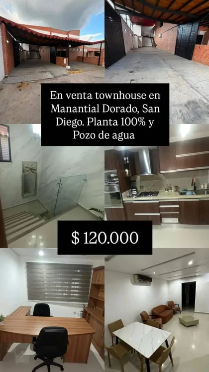 Townhouse en Manantial Dorado — USD 120.000