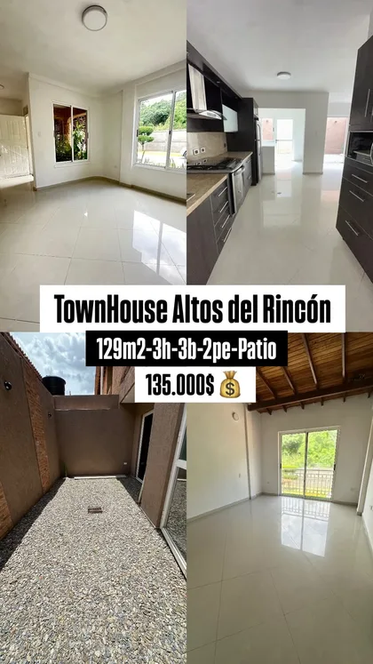 Townhouse en Altos del Rincón — USD 135.000