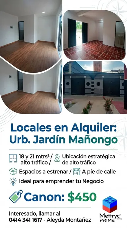 Local en Urb. Jardín Mañongo — USD 450