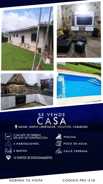 Casa en Parcela Safari — USD 132.000