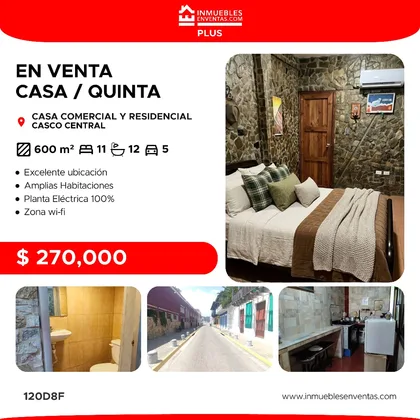 Casa en Casco Histórico de Puerto Cabello — USD 270.000