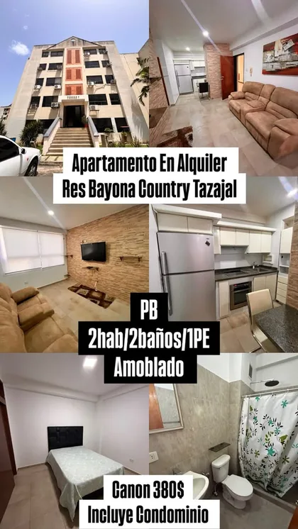 Apartamento en Tazajal, Naguanagua — USD 380