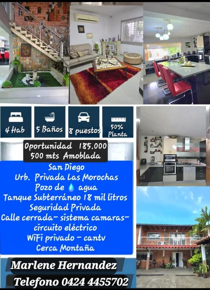 Casa en Las Morochas — USD 185.000