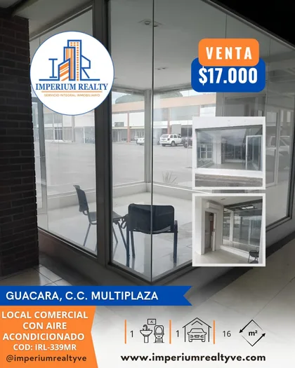 Local en C. C. Multiplaza (Guacara) — USD 17.000