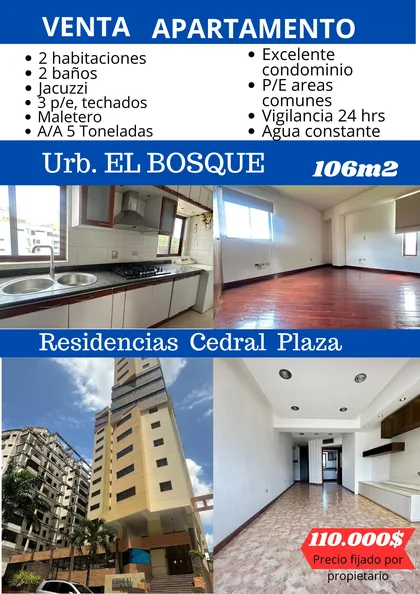 Apartamento en EL BOSQUE — USD 110.000