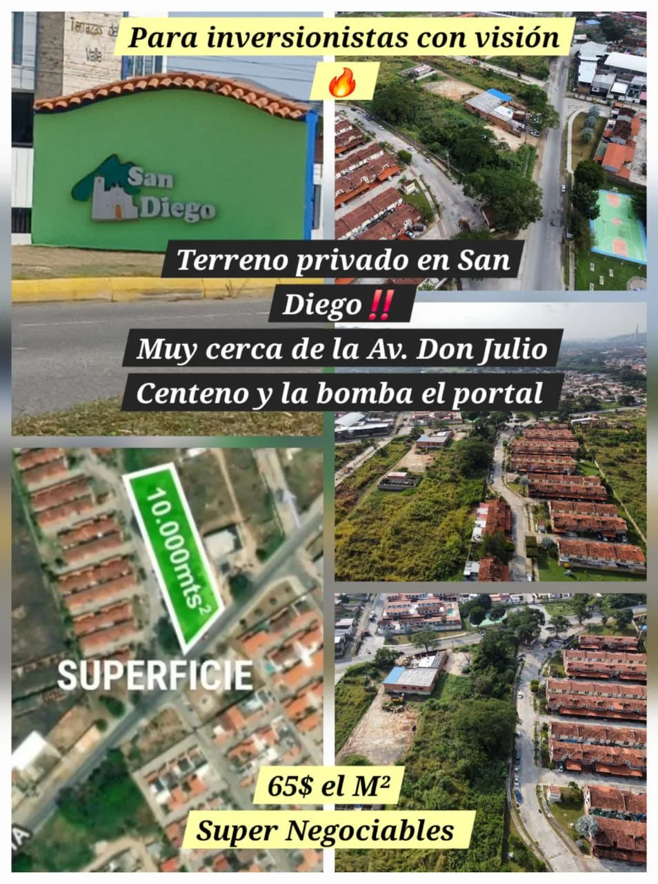 Terreno de 10.000 m² en San Diego