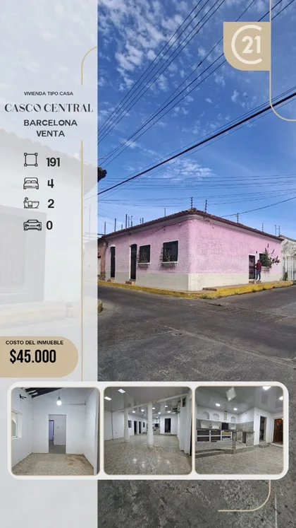 Casa en Casco central — USD 45.000