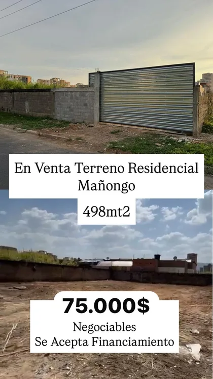 Terreno en Mañongo — USD 75.000