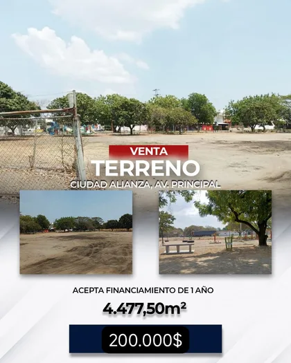Terreno en Ciudad Alianza — USD 500.000