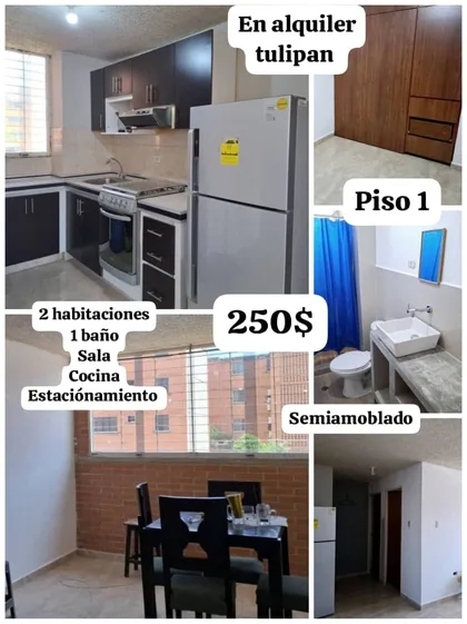 Apartamento en San Diego, Residencia Los tulipanes — USD 250