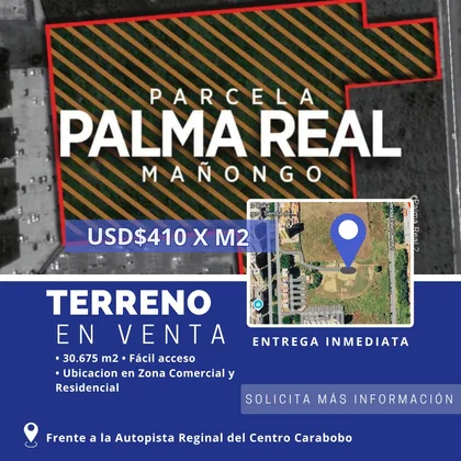 Terreno en Mañongo — USD 410