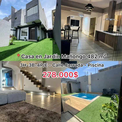 Casa en Jardín Mañongo — USD 278.000