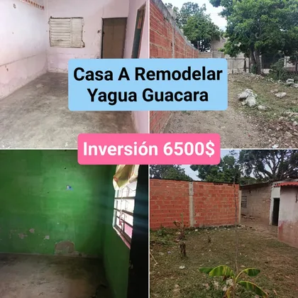Casa en Yagua/San Esteban Guacara Edo. Carabobo — USD 6.500