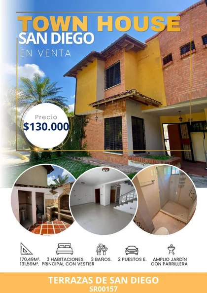 Townhouse en Terrazas de San Diego — USD 130.000