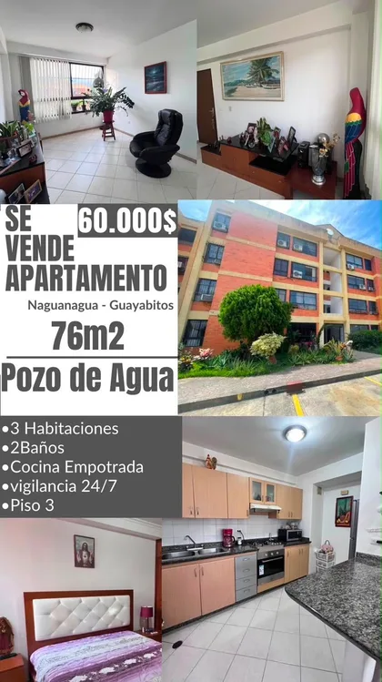 Apartamento en Naguanagua - Los Guayabitos — USD 60.000