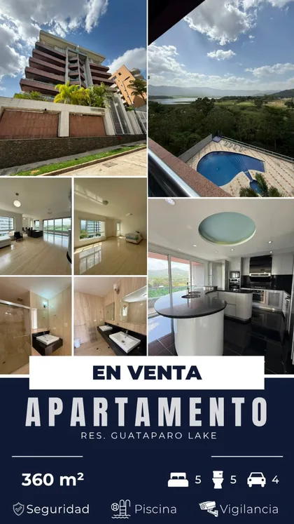 Apartamento en Residencia Guataparo Lake, Terrazas del Country — USD 830.000