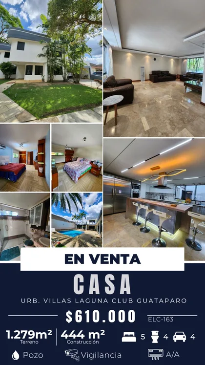 Casa en Villas Laguna Club, Colinas de Guataparo, Valencia — USD 610.000