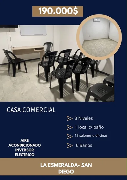 Casa en La Esmeralda - San Diego — USD 190.000