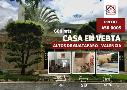 Casa en Altos de Guataparo — USD 450.000