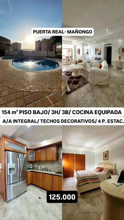 Apartamento en Urb. Ciudad Jardín Mañongo - Naguanagua — USD 125.000