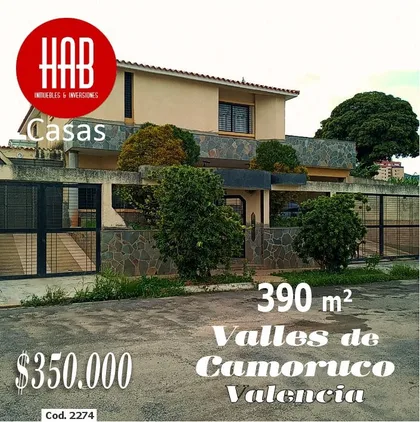Casa en Valles de Camoruco — USD 350.000