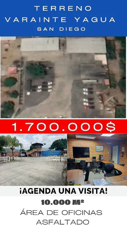 Terreno en VARIANTE YAGUA — USD 1.700.000