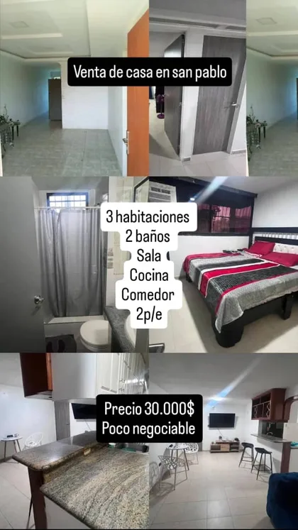 Casa en Tocuyito San Pablo Valley — USD 30.000