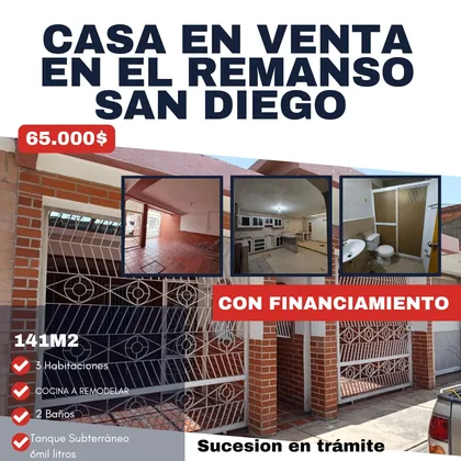 Casa en El Remanso — USD 63.000