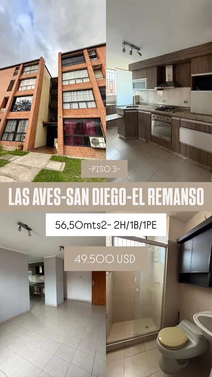 Apartamento en El Remanso San Diego-Resd Las Aves — USD 49.500