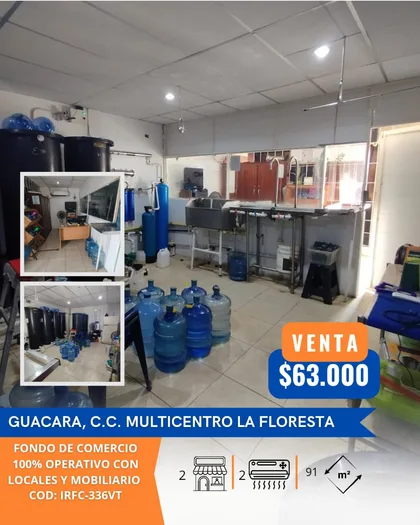 Local en Centro Comercial Multicentro La Floresta - Guacara — USD 63.000