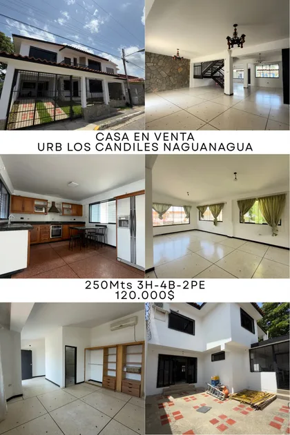 Casa en Urb Los Candiles Naguanagua — USD 120.000