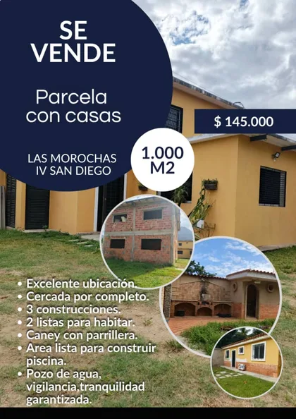 Parcela en Las Morochas IV San Diego — USD 145.000