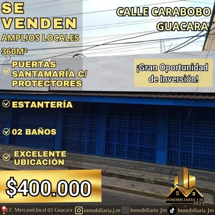 Local en Guacara — USD 400.000