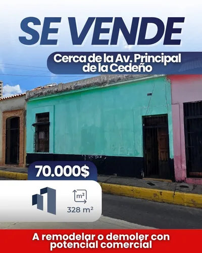 Casa en Cedeño (Valencia) — USD 70.000