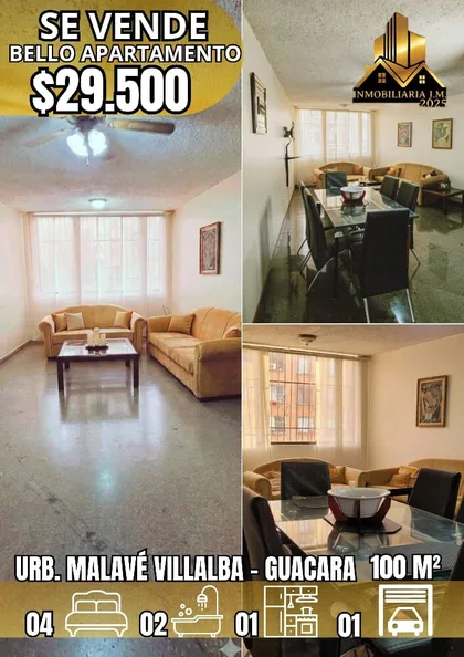 Apartamento en Malave Villalba — USD 29.500